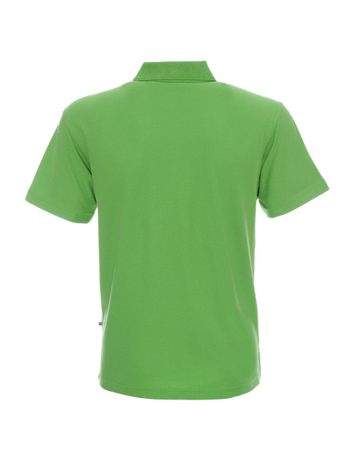 Promostars POLO Herren COTTON LIGHT GREEN Logodruck, Siebdruck, Stickerei