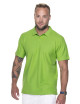 Promostars POLO Herren COTTON LIGHT GREEN Logodruck, Siebdruck, Stickerei