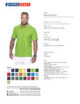 2Herren-Poloshirt aus hellgrüner Baumwolle von Promostars