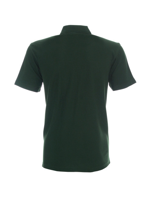 Promostars POLO Herren COTTON BOTTLE GREEN Stickerei Siebdruck