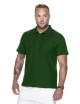 Promostars Men`s POLO COTTON BOTTLE GREEN embroidery silkscreen print