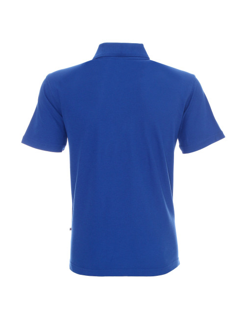 Promostars Men`s POLO COTTON CORNFLOWER print embroidery logo screen printing