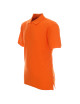 Promostars Men`s POLO COTTON ORANGE embroidery screen print logo