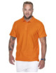 2Herren-Poloshirt aus orangefarbener Baumwolle von Promostars