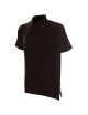 Promostars Men`s POLO COTTON DARK BROWN print embroidery logo screen printing