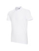 Promostars POLO Herren COTTON SLIM WHITE Aufdruck, Siebdruck, Logo, Stickerei