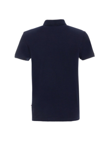 Slim-Poloshirt aus Baumwolle für Herren, marineblau von Promostars