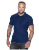 2Slim-Poloshirt aus Baumwolle für Herren, marineblau von Promostars