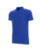 2Herren-Poloshirt aus Baumwolle, schmal, kornblumenblau, Promostars