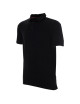 CRIMSON CUT POLO Men`s COAST BLACK Embroidery logo screenprint transfer