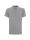 Herren-Poloshirt Coast Light Grey Melange Crimson Cut