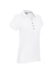 CRIMSON CUT POLO Women`s LADIES` COAST WHITE Embroidery Printed Logo Screen Print