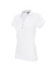 CRIMSON CUT POLO Damska LADIES' COAST BIAŁY haft nadruk logo sitodruk
