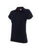CRIMSON CUT POLO Damen LADIES` COAST NAVY BLUE Stickerei, Siebdruck-Logo