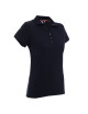 CRIMSON CUT POLO Damen LADIES` COAST NAVY BLUE Stickerei, Siebdruck-Logo