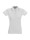 Women`s polo ladies` line white/light gray Promostars