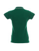 Promostars POLO Women`s LADIES` LINE GREEN/WHITE embroidery silkscreen logo