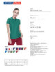 2Damen-Poloshirt grün/weiß Promostars