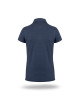 CRIMSON CUT POLO Damen VENUS NAVY BLUE MELANGE/WHITE DTG-Stickerei