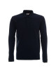 Promostars POLO Herren LONG COTTON NAVY BLUE Stickerei, Logodruck, Siebdruck