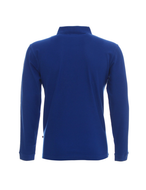 Promostars POLO Męska LONG COTTON CHABROWY haft nadruk sitodruk logo