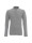 Men`s polo long cotton light gray melange Promostars