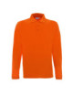 Langes Herren-Poloshirt aus Baumwolle in Orange von Promostars
