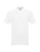 GEFFER POLO Men`s 400 WHITE DTG print silkscreen embroidery logo transfer
