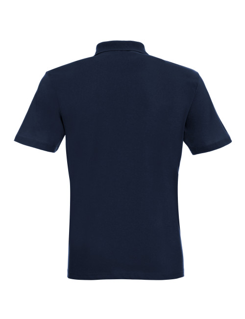 GEFFER POLO Men`s 400 NAVY DTF print silkscreen embroidery logo transfer