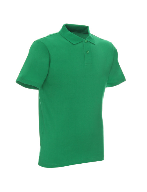 GEFFER POLO Men`s 400 GREEN SPRING Embroidery Screen Print Logo