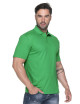 GEFFER POLO Herren 400 GREEN SPRING Stickerei-Siebdruck-Logo