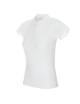 Geffer POLO Damen 450 WEISS mit Logo, Stickerei, Aufdruck