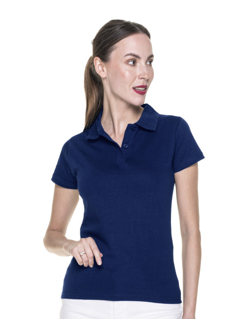 Geffer POLO Women`s 450 NAVY for printing, logo, embroidery, transfer