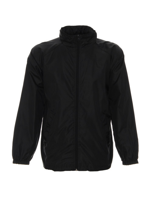 Promostars KURTKA Męska WINDBREAKER CZARNY haft nadruk sitodruk logo