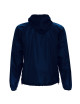 Promostars Herren SHELTER LONG JACKET, MARINEBLAU, Stickerei, Siebdruck