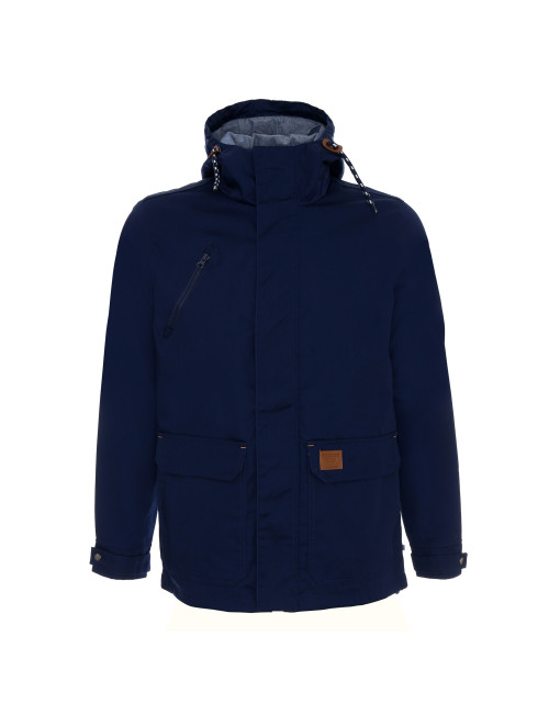 CRIMSON CUT JACKET Men`s CARTER NAVY printed embroidery silkscreen logo