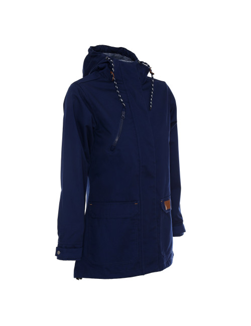 CRIMSON CUT KURTKA Damska LAVA GRANATOWY nadruk haft sitodruk logo