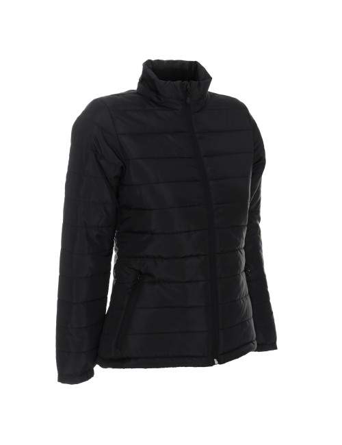 Promostars Women`s JACKET EAST BLACK embroidery DTG print silkscreen logo