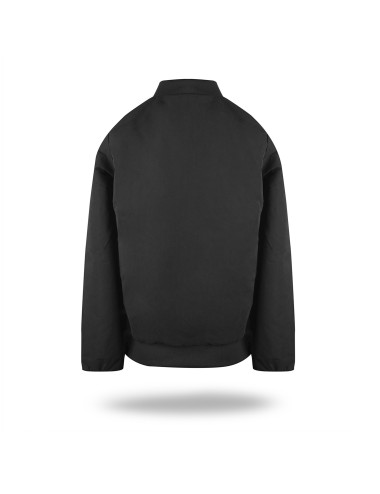 CRIMSON CUT JACKET Women`s BOMBER LADY BLACK print embroidery silkscreen logo