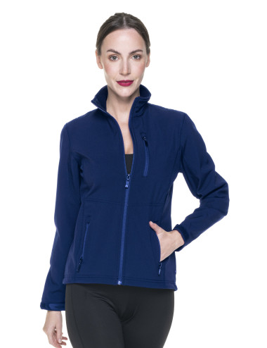 Promostars Women`s BREEZE JACKET NAVY embroidery, print, logo
