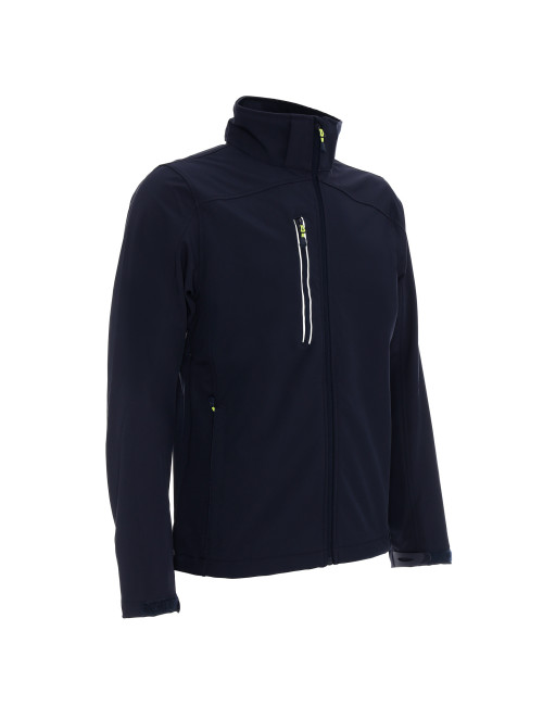 CRIMSON CUT HERREN-MISSIONSJACKE, MARINEBLAU, Stickerei, Siebdruck, Logo