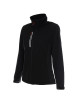 CRIMSON CUT JACKET Women`s AMBITION BLACK print DTG embroidery silkscreen