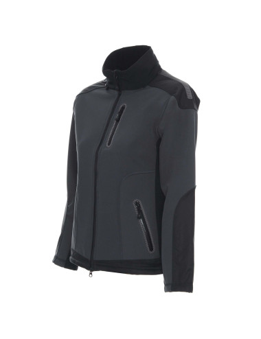 CRIMSON CUT KURTKA Damska LADIES' STORM CIEMNY GRAFIT/CZARNY nadruk