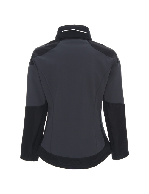 CRIMSON CUT KURTKA Damska LADIES' STORM CIEMNY GRAFIT/CZARNY nadruk