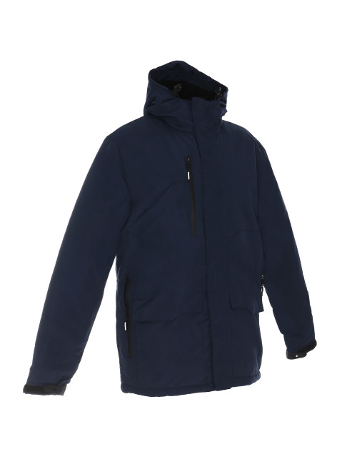 CRIMSON CUT HERRENJACKE LOCK NAVY BLUE Stickerei DTG-Druck Siebdruck-Logo