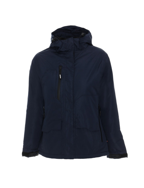 CRIMSON CUT Damen JACKE LADIES` LOCK NAVY BLUE Druck Stickerei Siebdruck