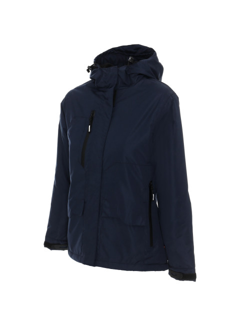 CRIMSON CUT Damen JACKE LADIES` LOCK NAVY BLUE Druck Stickerei Siebdruck