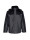 Herren-Wanderjacke, dunkelgrau meliert/schwarz Promostars