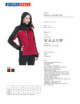 2Women`s jacket ladies` hike dark red/black Promostars