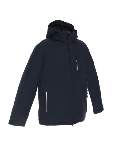 Promostars Herrenjacke NEW FOREST NAVY BLUE mit Stickdruck und Siebdrucklogo